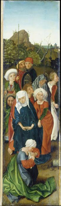Raising of the Cross (Left Wing of the Triptych)