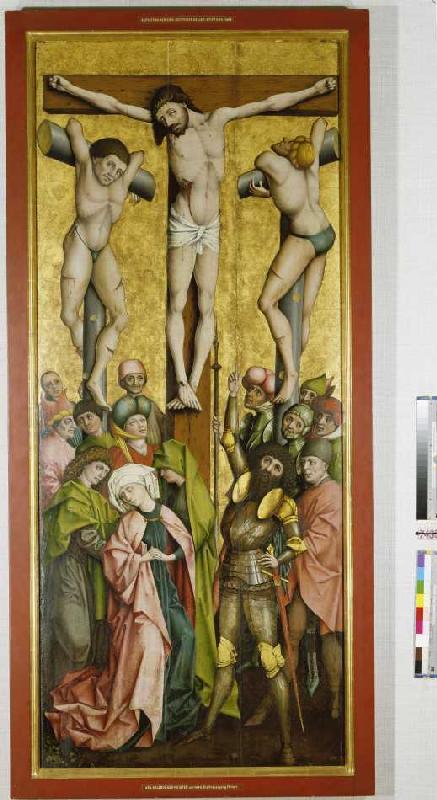 La crucificación de Cristo de Meister (Salzburger)