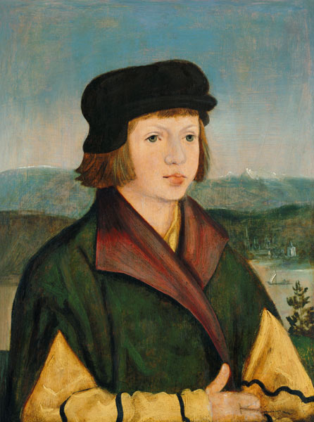 Portrait of a child from the family Thenn de Meister (Salzburger von 1516)