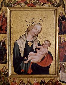 Madonna con el niño Jesús de Meister (Tschechischer)
