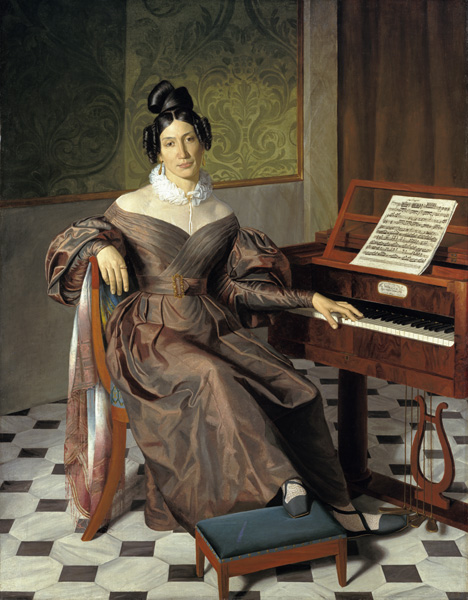 The singer Isabella Colbran de Maestro (desconocido, ex Waldmüller)
