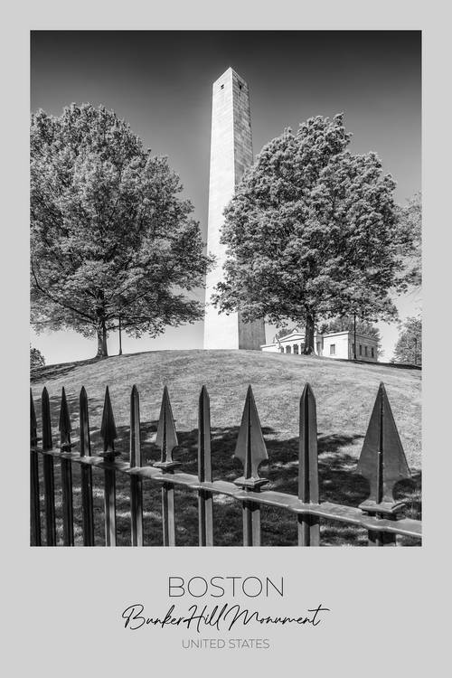 En el punto de mira: BOSTON Monumento a Bunker Hill  de Melanie Viola
