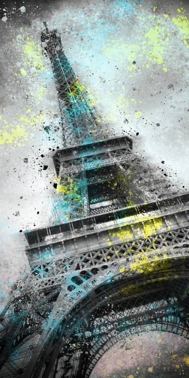 City Art PARIS Torre Eiffel III de Melanie Viola