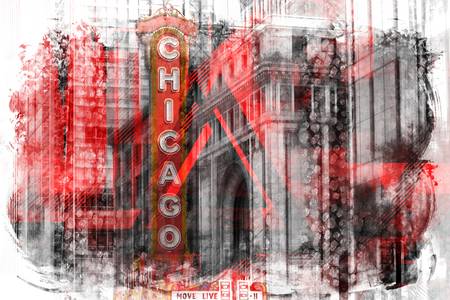 Chicago | Geometric Mix No. 4