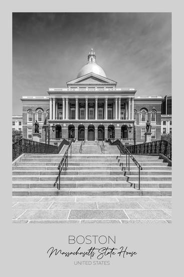 En el punto de mira: BOSTON Casa del Estado de Massachusetts 