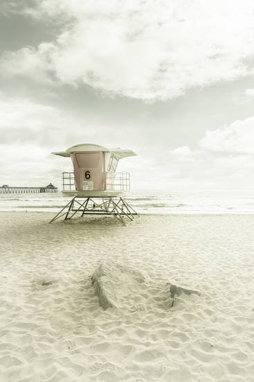 CALIFORNIA Imperial Beach - Torre de salvamento | Vintage