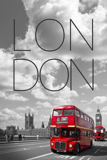 Autobuses rojos en Londres | Texto y Skyline