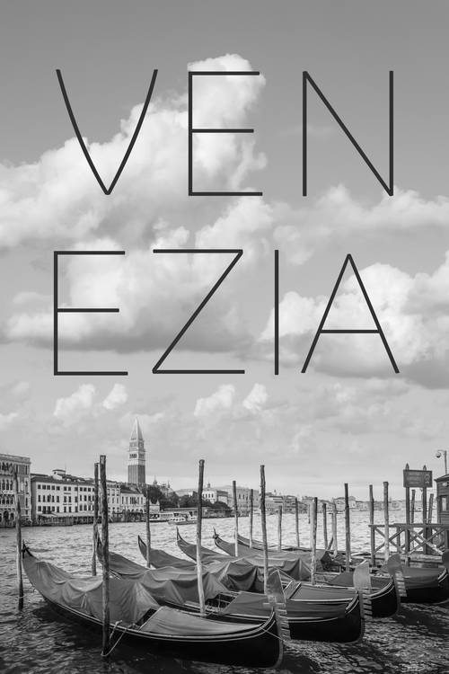 El Gran Canal de Venecia y la Torre de San Marcos | Texto y Skyline de Melanie Viola