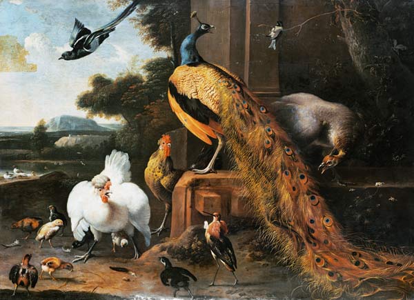 Revolt in the Poultry Coup de Melchior de Hondecoeter