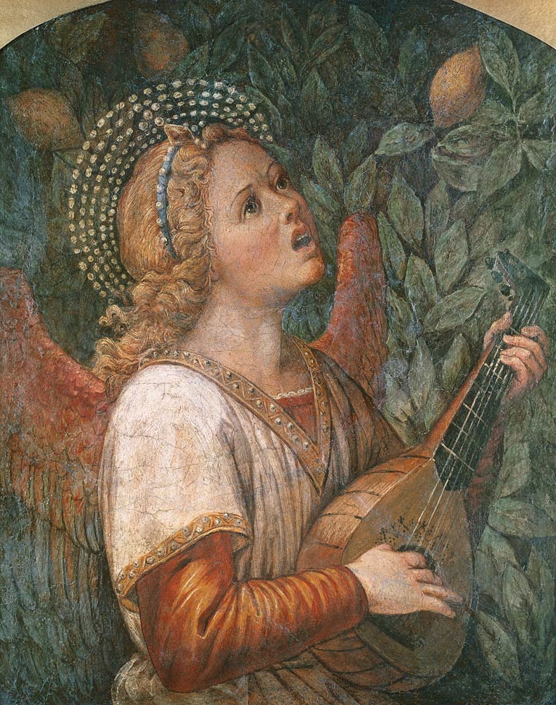 Angel Musician de Melozzo da Forli