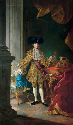 Emperor Joseph II. of Austria with the coronation