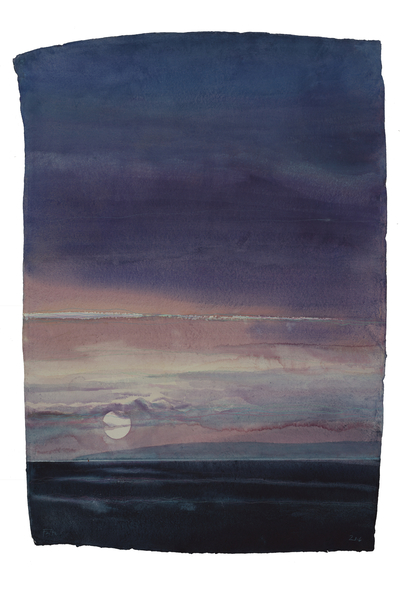 Sunset over Island de Michael Frith