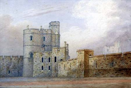 Windsor Castle, the Military Knights Tower  & de Michael Gandy