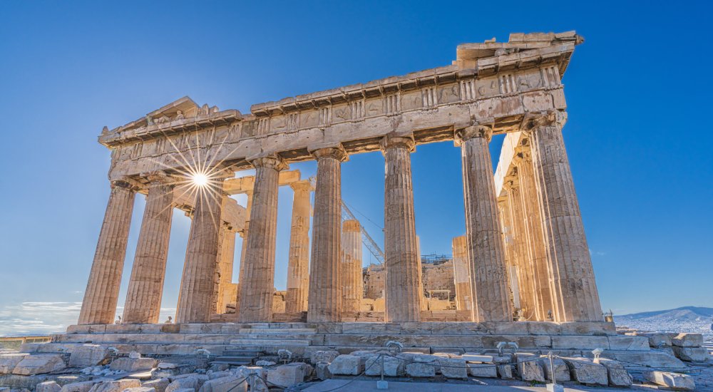 Die Akropolis von Athen [The Acropolis from Athens]