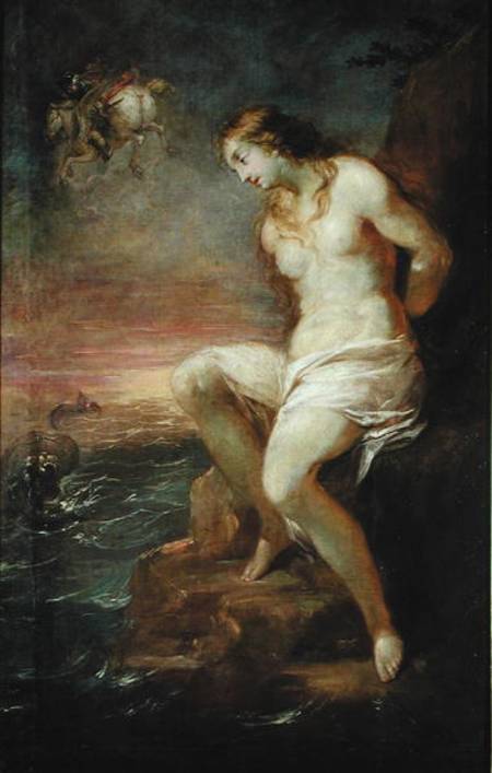 Perseus Rescuing Andromeda de Michael Leopold Willmann