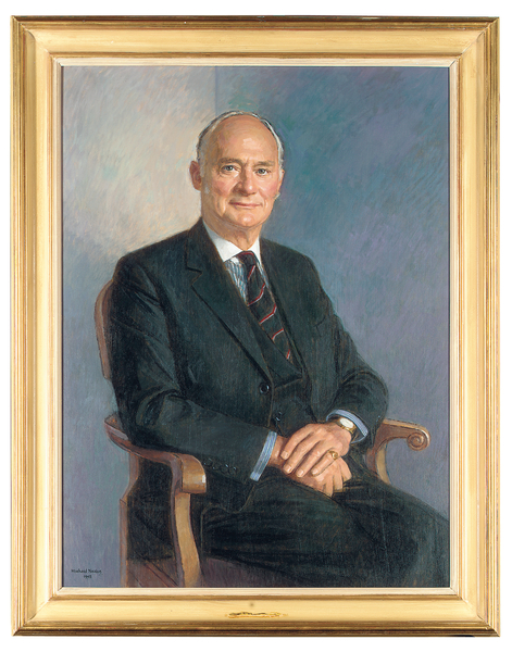 Portrait of Henry Lambert, seated de Michael Noakes