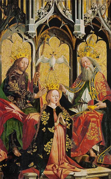 M.Pacher / Coronation of the Virgin Mary de Michael Pacher