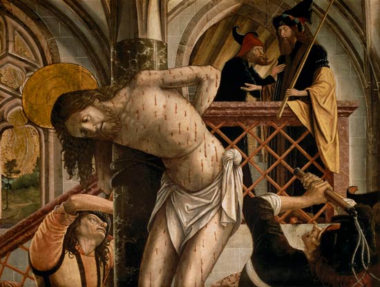 The Flagellation of Christ de Michael Pacher