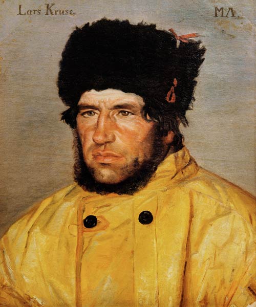 Fisherman Lars Kruse de Michael Peter Ancher