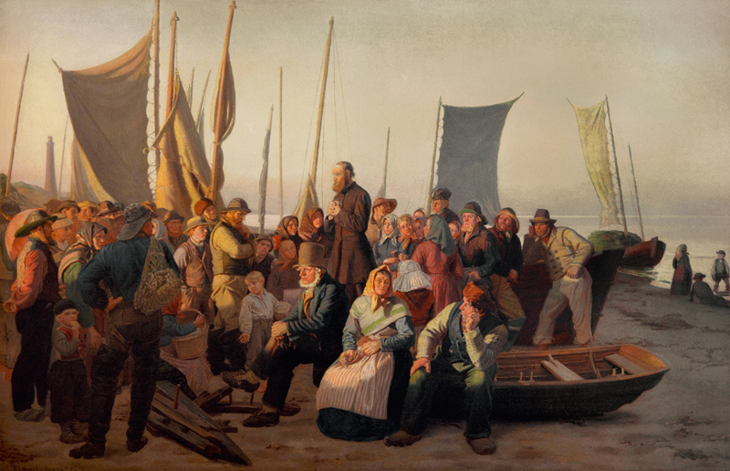 Lay Preacher , Skagen de Michael Peter Ancher