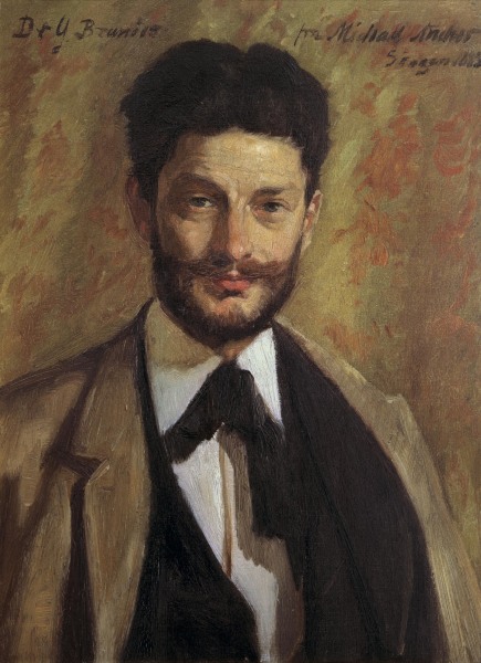 Georg Brandes de Michael Peter Ancher