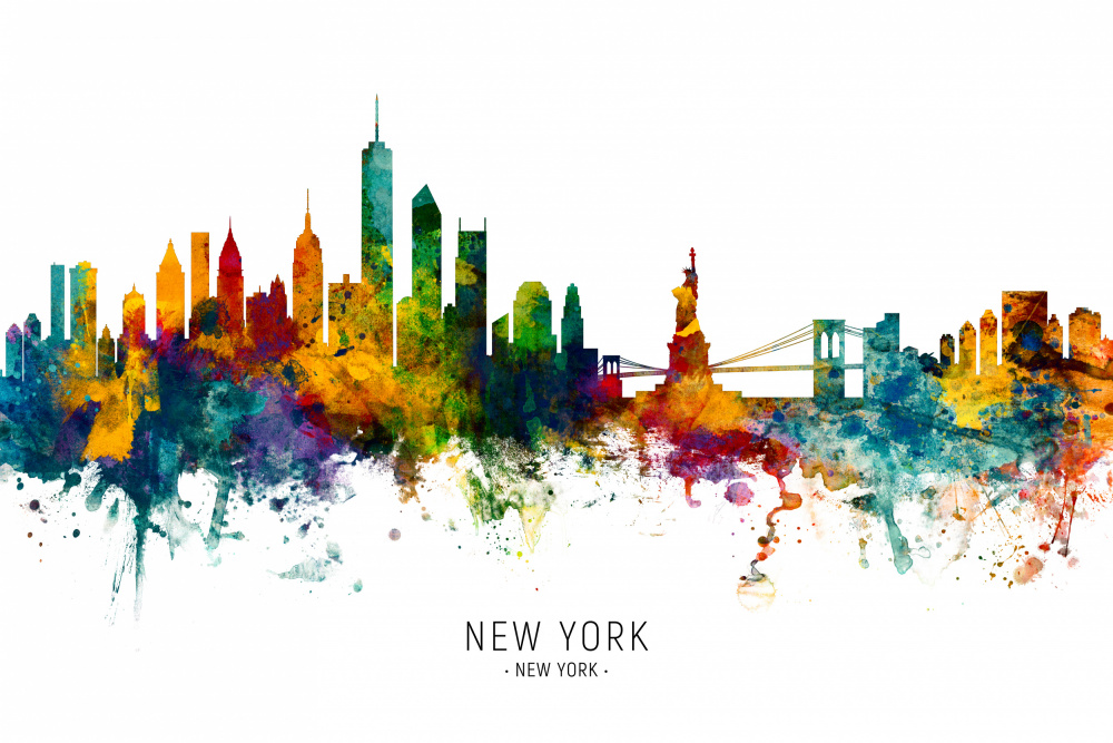 New York Skyline de Michael Tompsett