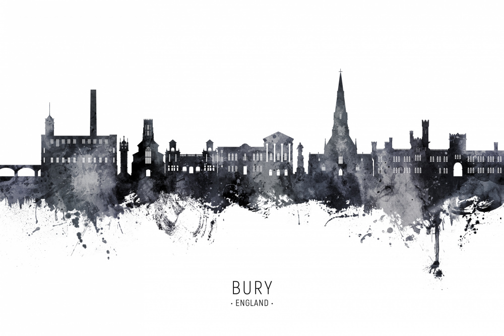 Bury England Skyline de Michael Tompsett