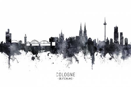 Cologne Germany Skyline