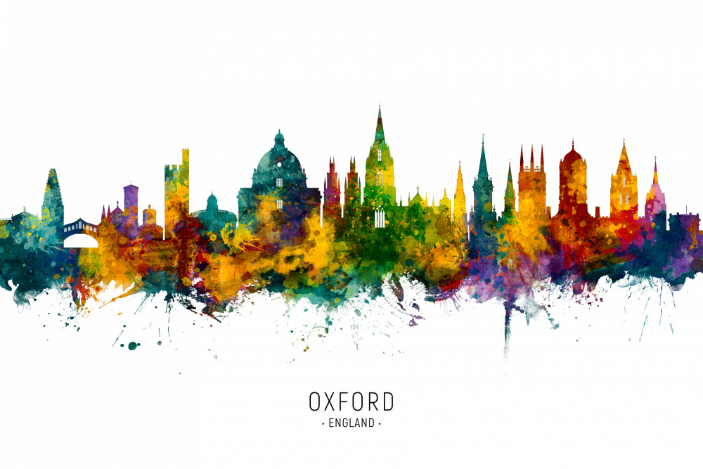Oxford England Skyline de Michael Tompsett