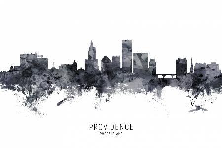 Providence Rhode Island Skyline