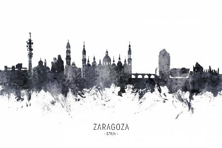 Zaragoza Spain Skyline