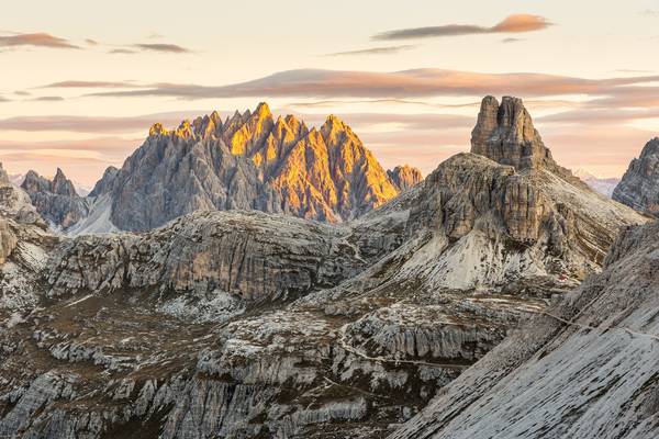 Blick zum Haunold in den Dolomiten de Michael Valjak