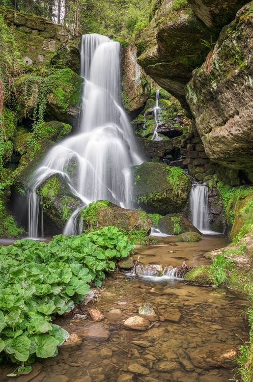 Lichtenhainer Wasserfall in der Sächsischen Schweiz de Michael Valjak
