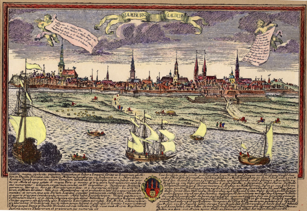Hamburg c.1700 de Michael Wening