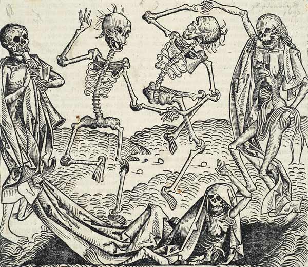 Dance of Death (from the Schedel's Chronicle of the World) de Michael Wolgemut