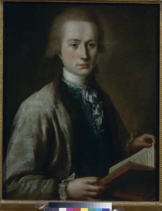 Portrait of Alexei Grigoryevich Spiridov (1753-1828) de Michail Schibanow
