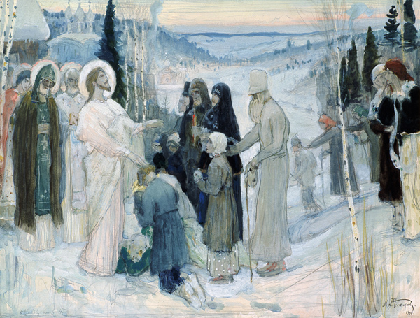 The Holy Russia de Michail Wassiljew. Nesterow