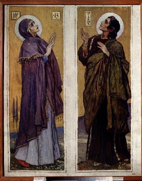 Virgin and John the Baptist