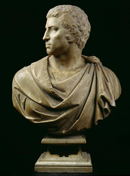 Bust of Brutus (85-42 BC) de Miguel Ángel Buonarroti