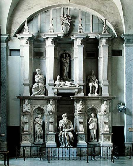 Tomb of Pope Julius II (1453-1513) de Miguel Ángel Buonarroti