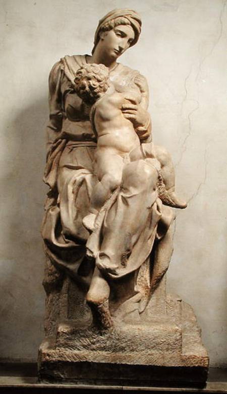 The Virgin and Child de Miguel Ángel Buonarroti
