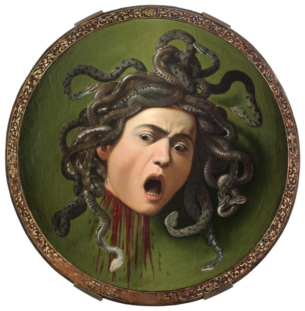 Caravaggio / Head of Medusa / c.1598 de Caravaggio
