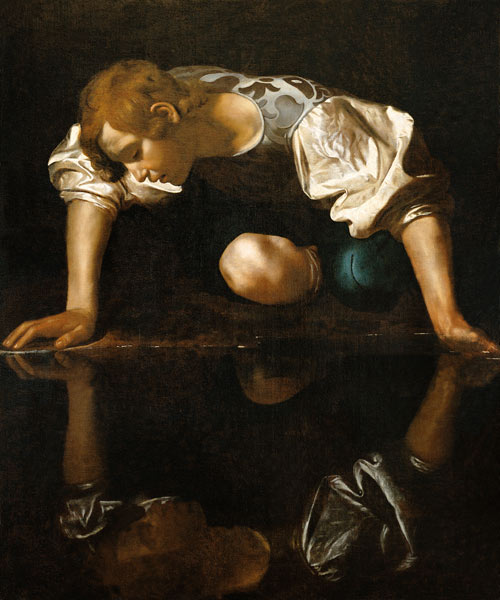 Caravaggio, Narcissus de Caravaggio
