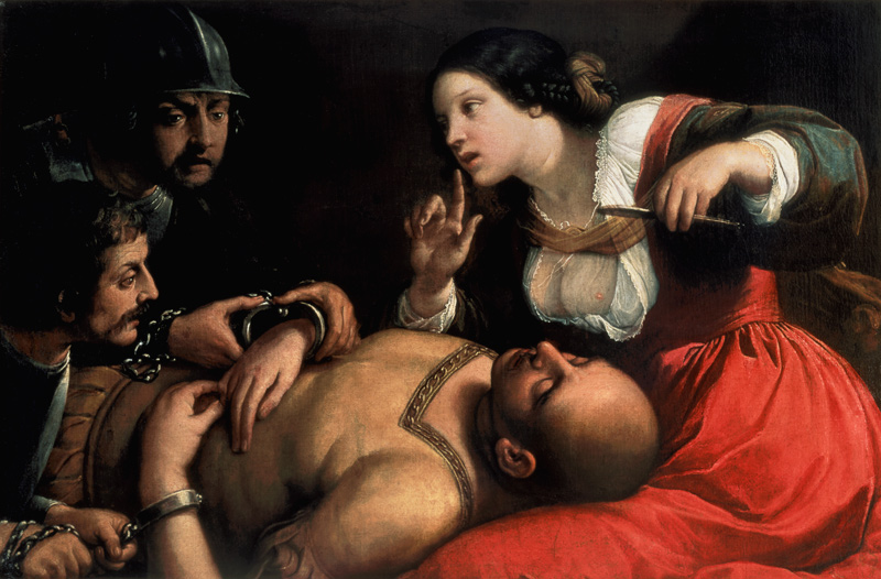 Samson and Delilah de Caravaggio
