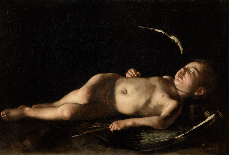Sleeping Cupid de Caravaggio
