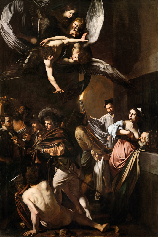 The Seven works of Mercy de Caravaggio
