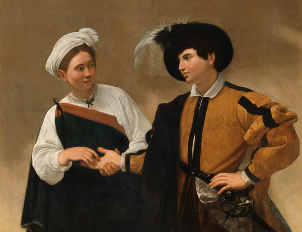 Caravaggio, Die Wahrsagerin de Caravaggio

