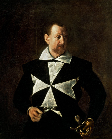 Portrait of Alof de Wignacourts de Caravaggio
