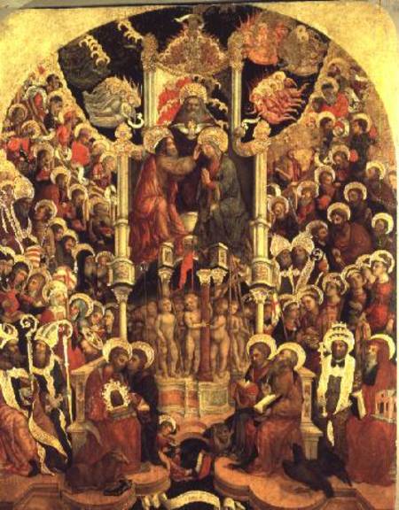 Coronation of the Virgin de Michele Giambono