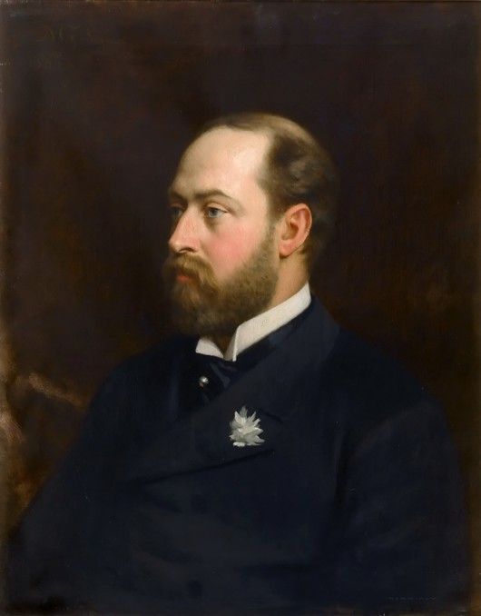 Edward VII, King of the United Kingdom (1841-1910) de Michele Gordigiani